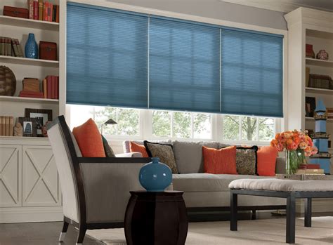 blue cellular shades